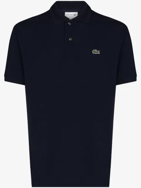 Lacoste logo-patch polo shirt