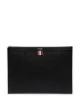 Imagen 1 de Thom Browne bolsa de mano Gusset Folio mediana