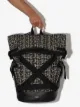 Balmain monogram jacquard backpack