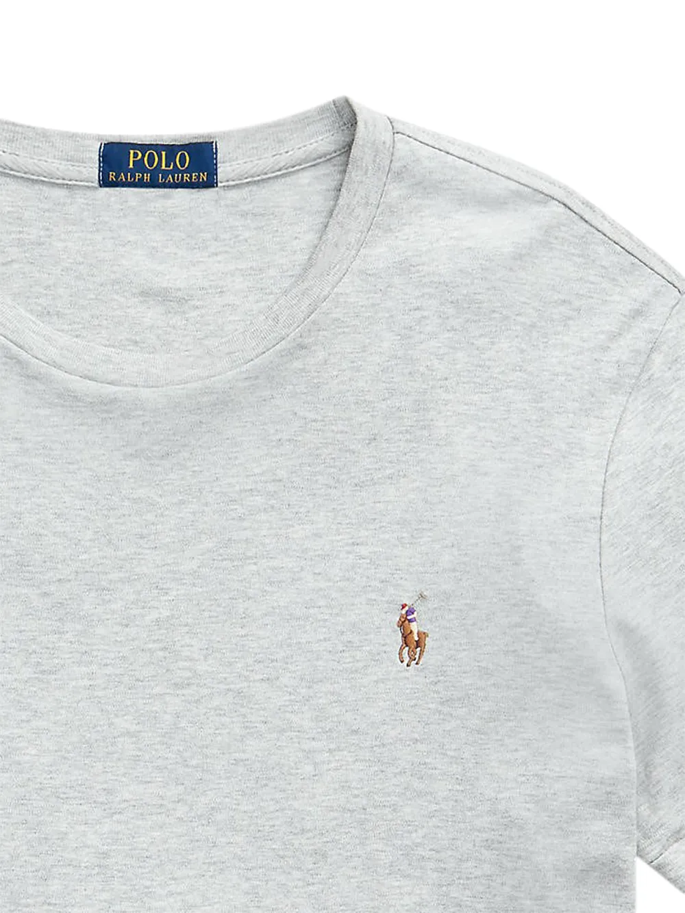 фото Polo ralph lauren футболка с длинными рукавами и вышитым логотипом