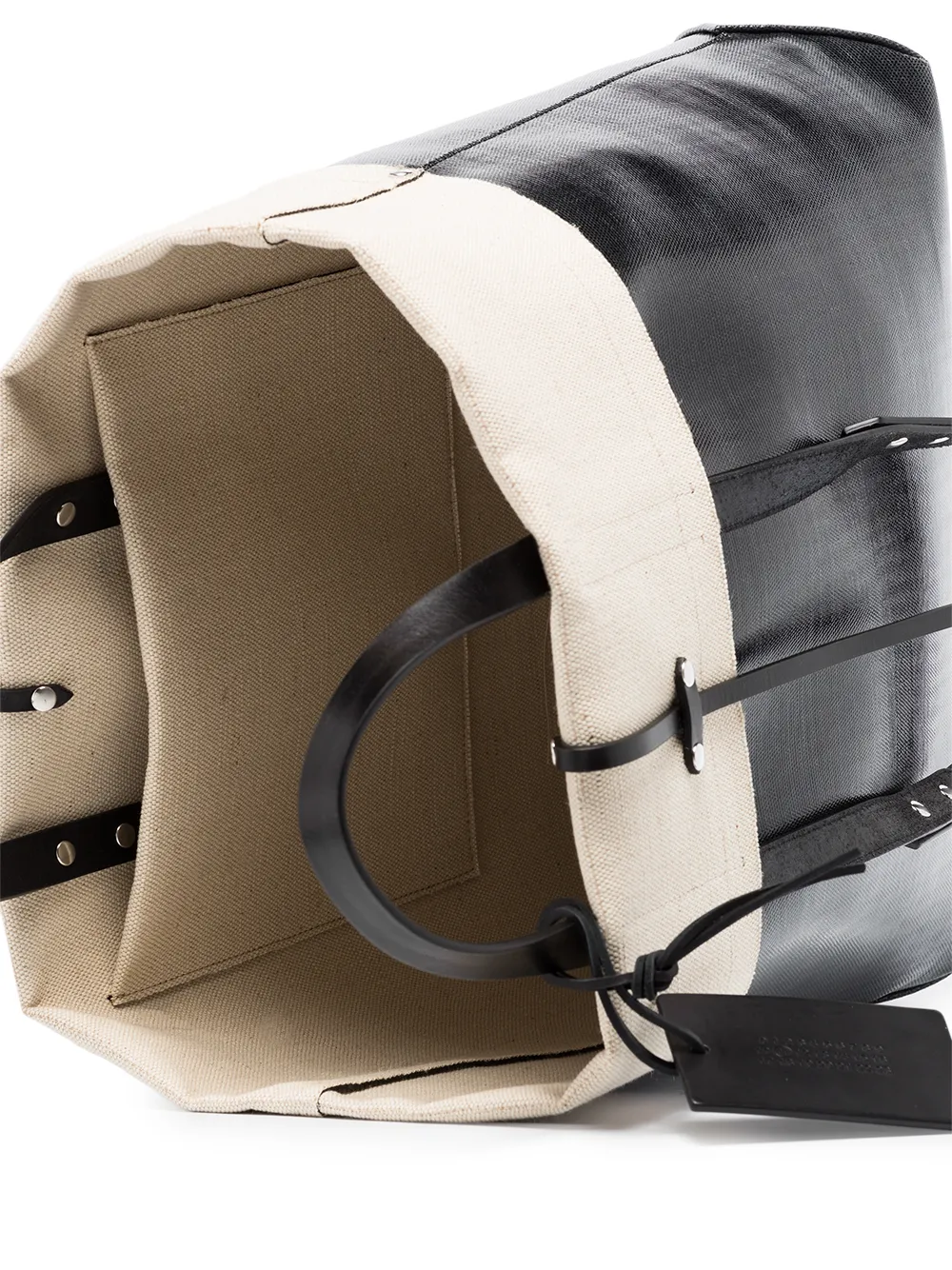 фото Maison margiela двухцветная сумка-тоут