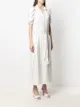 Zadig&Voltaire Ray draped-sleeved maxi dress