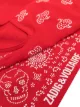 Zadig&Voltaire bandana print face mask