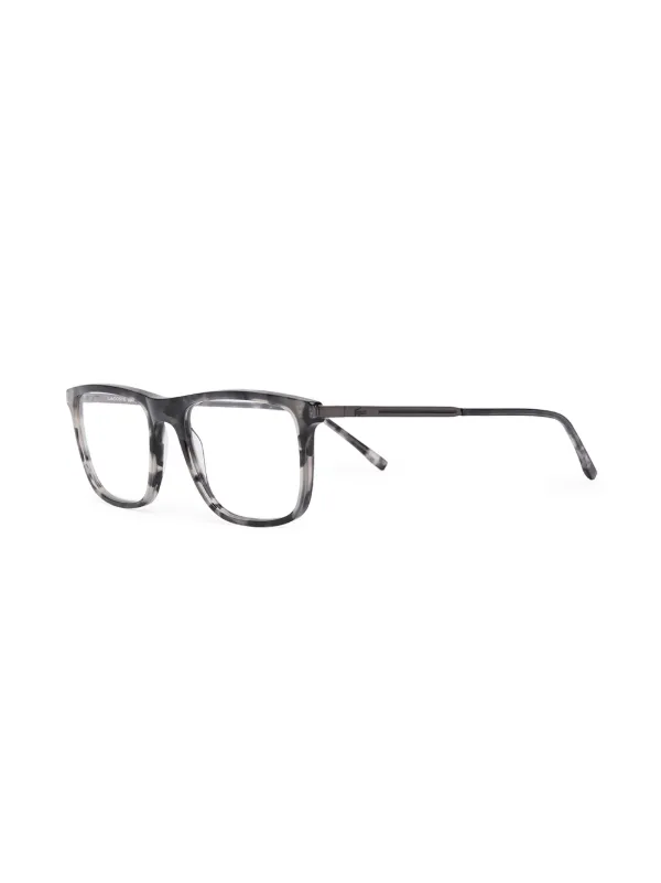 square frame tortoiseshell glasses