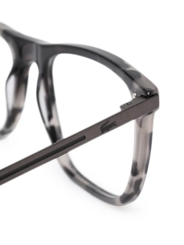 Lacoste tortoise discount shell eyeglasses