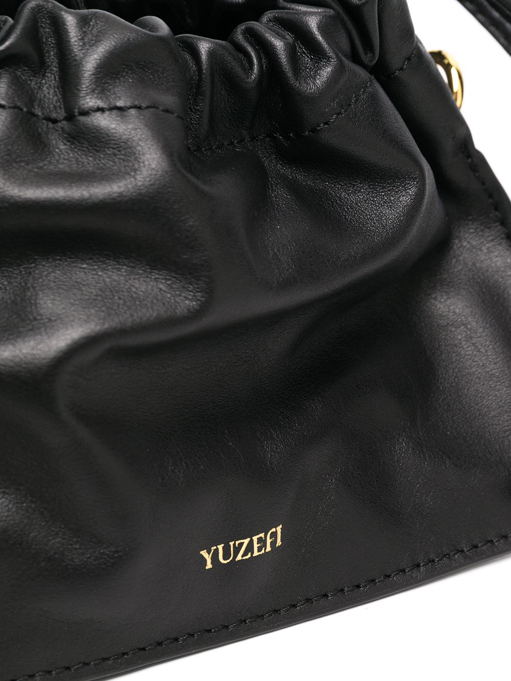 фото Yuzefi minibom leather pouch shoulder bag