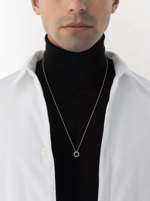 Le Gramme Sterling Silver 18kt Gold 