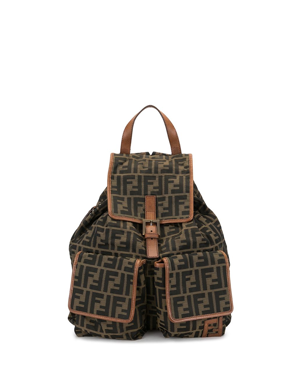 фото Fendi pre-owned рюкзак с узором zucca