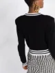 Balmain intarsia-knit logo jumper