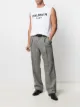 Image 2 of Balmain flocked logo sleeveless top