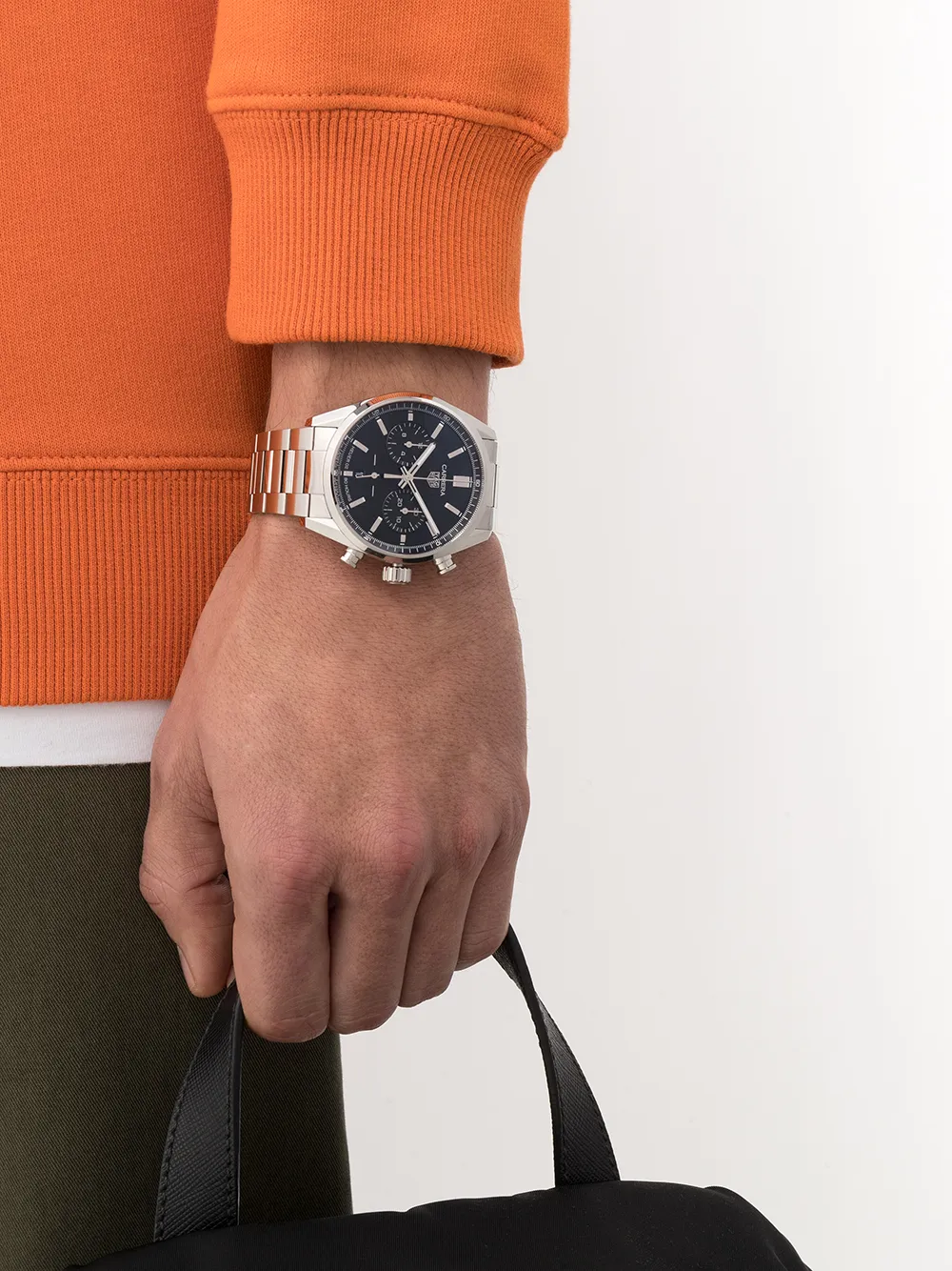 фото Tag heuer наручные часы carrera heuer 02 automatic 42 мм