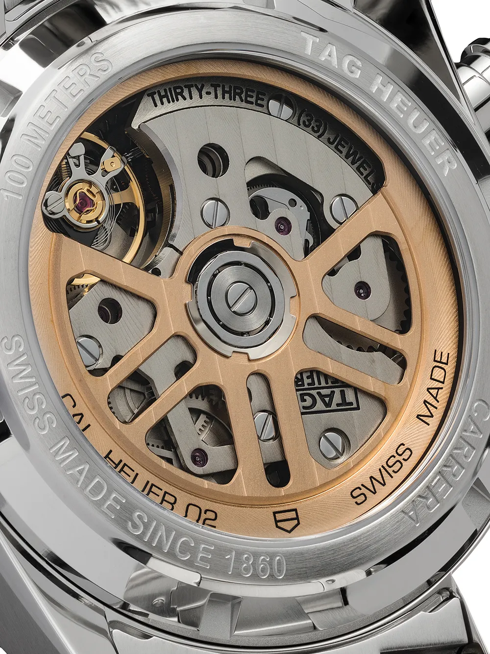 фото Tag heuer наручные часы carrera heuer 02 automatic 42 мм