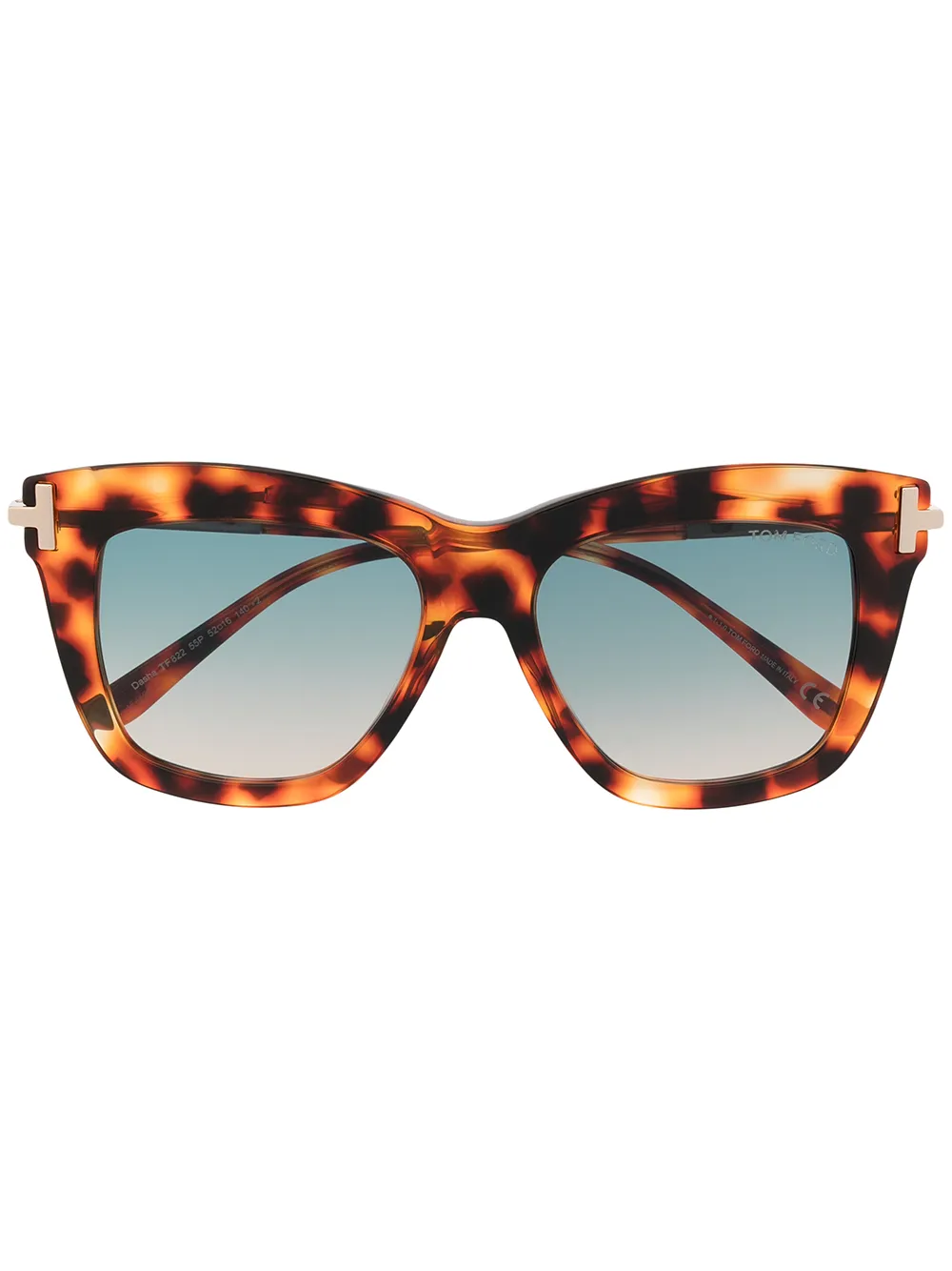 

TOM FORD Eyewear lentes de sol con armazón cuadrada - Marrón