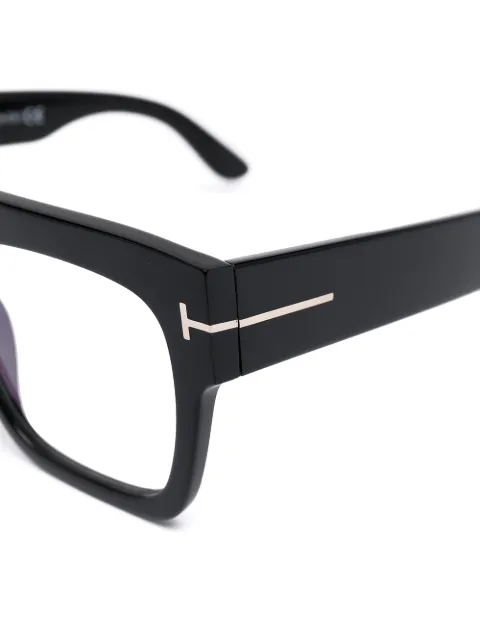 TOM FORD Eyewear square-frame clear-lens glasses FT0847S - 2
