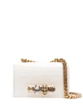 Alexander McQueen The Jewelled cross body bag - White