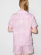 Frankies Bikinis Camisa de pijama xadrez Lou