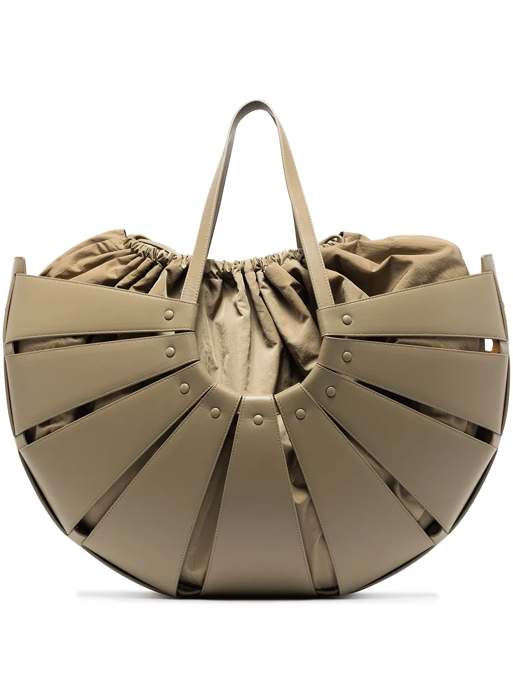 bottega shell bag