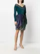 A.N.G.E.L.O. Vintage Cult 1990s bead-embellished velvet-effect dress