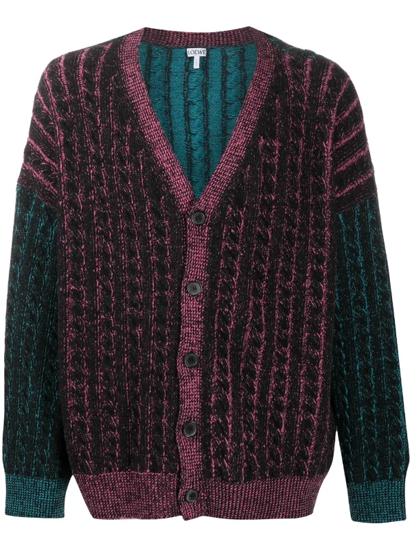 loewe oversized cardigan
