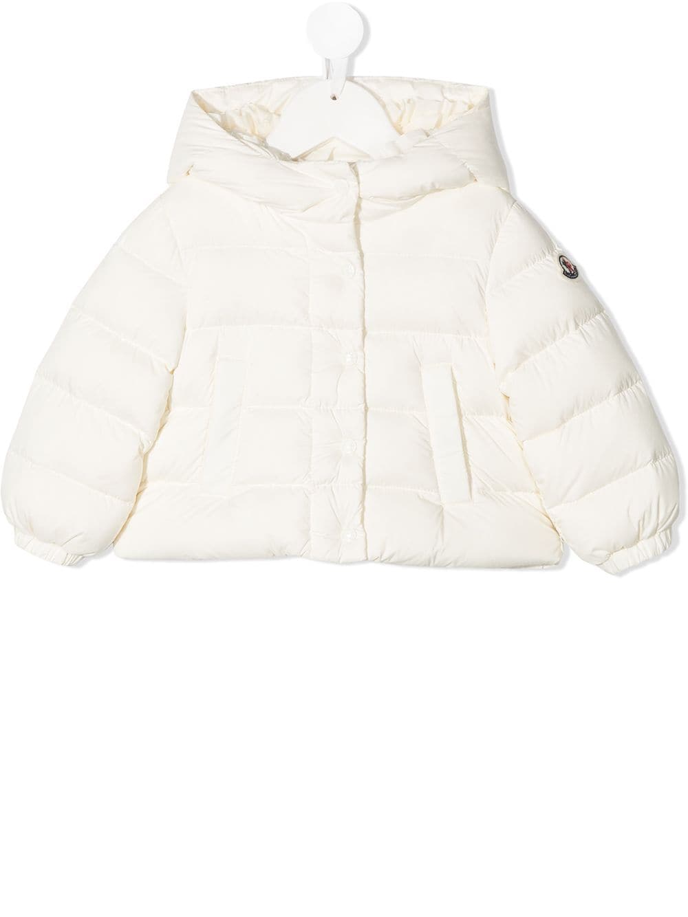 фото Moncler kids пуховик с капюшоном