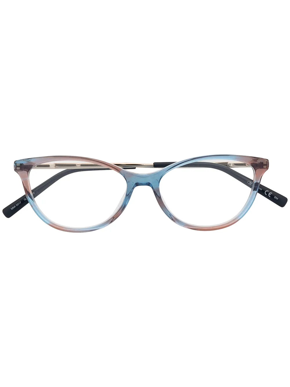 MISSONI EYEWEAR cat-eye frame glasses