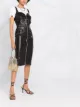 Image 2 of Alexander McQueen contrast-stitching bustier dress