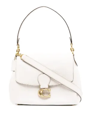 coach tote white