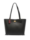 Coach oversized leather tote bag - Black