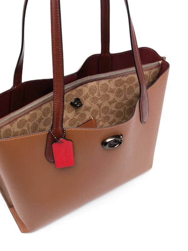coach medium tote