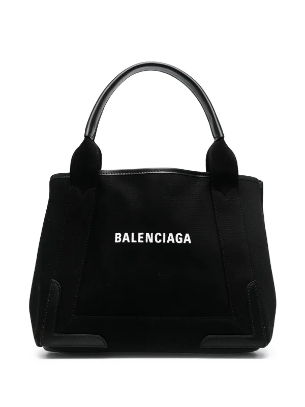 black balenciaga tote