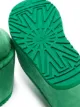 Molly Goddard X UGG green flatform mules