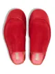 Molly Goddard X UGG red flatform mules