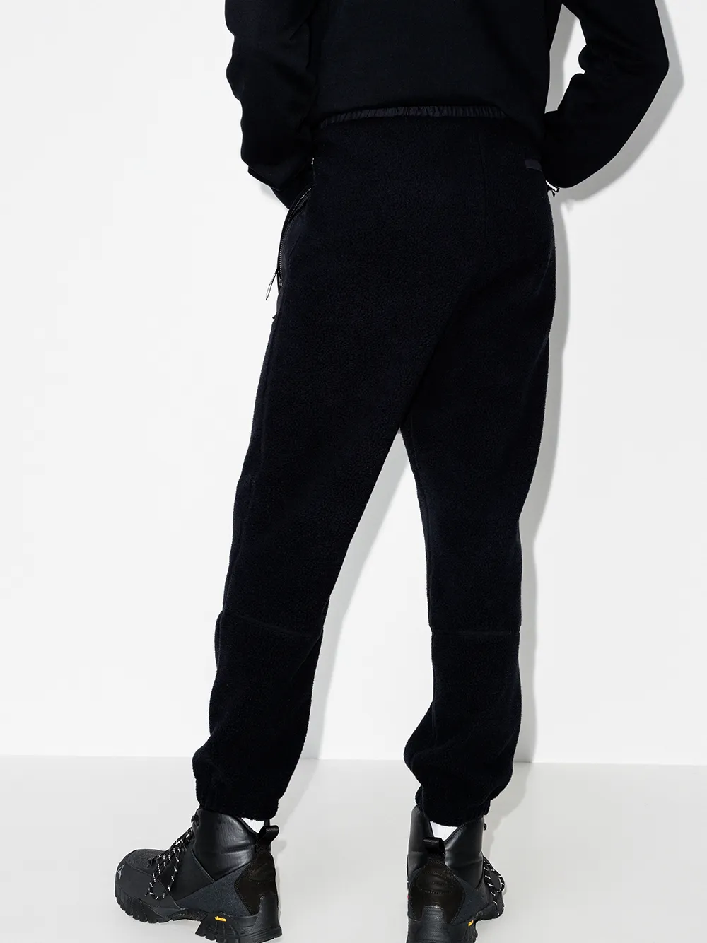 фото Pas normal studios fleece logo print track pants