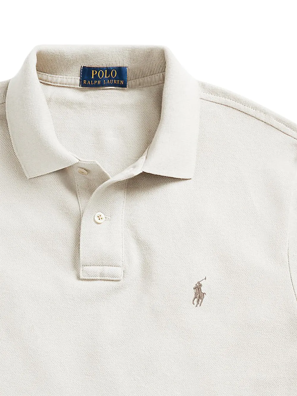 фото Polo ralph lauren рубашка поло с вышитым логотипом