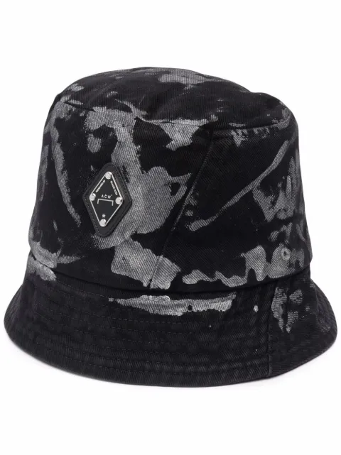 A-COLD-WALL* Diamond abstract-print bucket hat