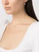 Image 2 of Kiki McDonough 18kt yellow gold diamond hoop earrings