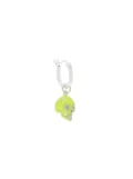 True Rocks skull-drop hoop earring - Silver