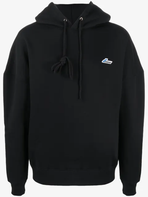 We11done dropped shoulder hoodie
