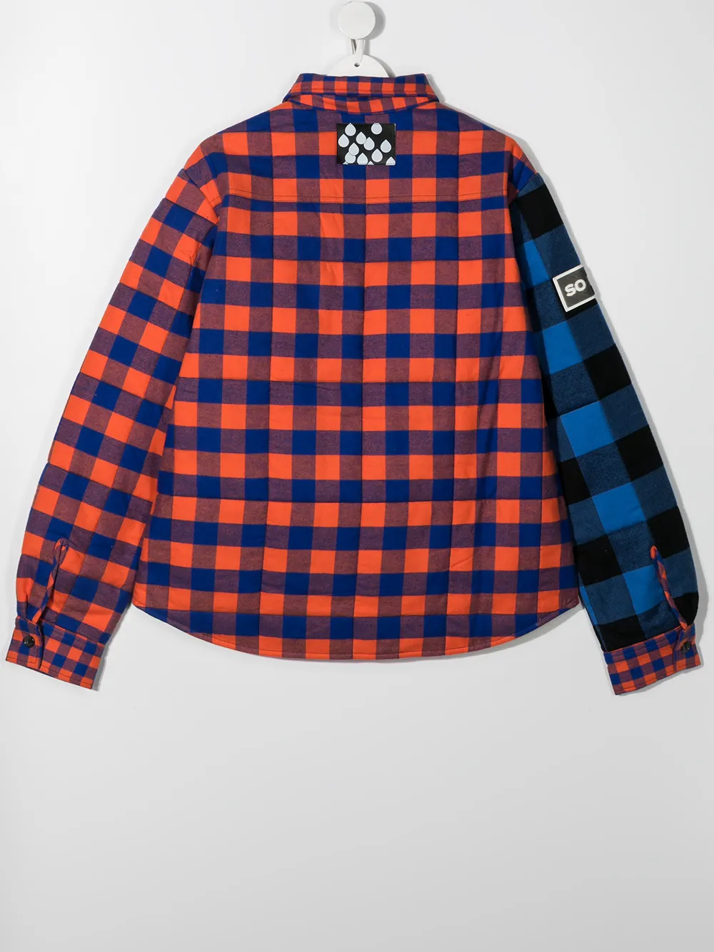 DUOltd Geruit shirt - Oranje