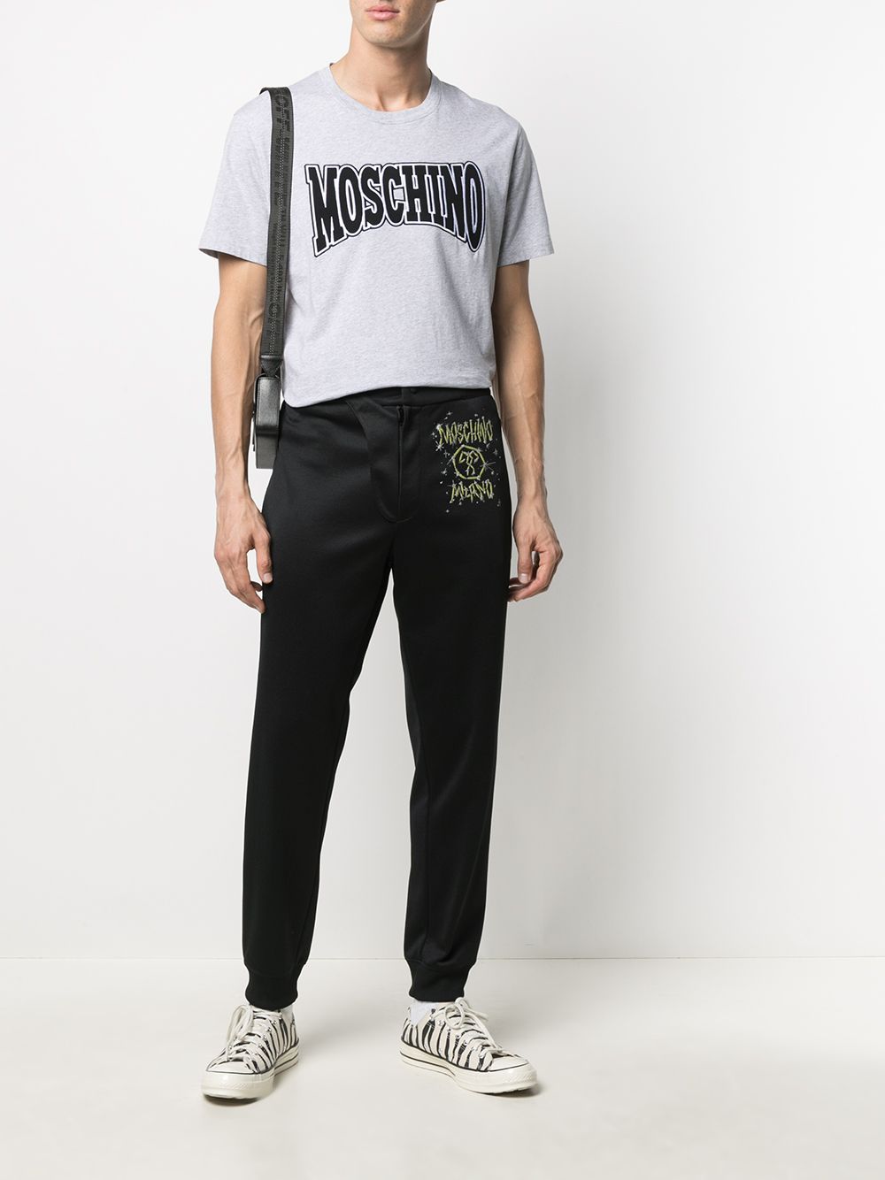 фото Moschino спортивные брюки с логотипом