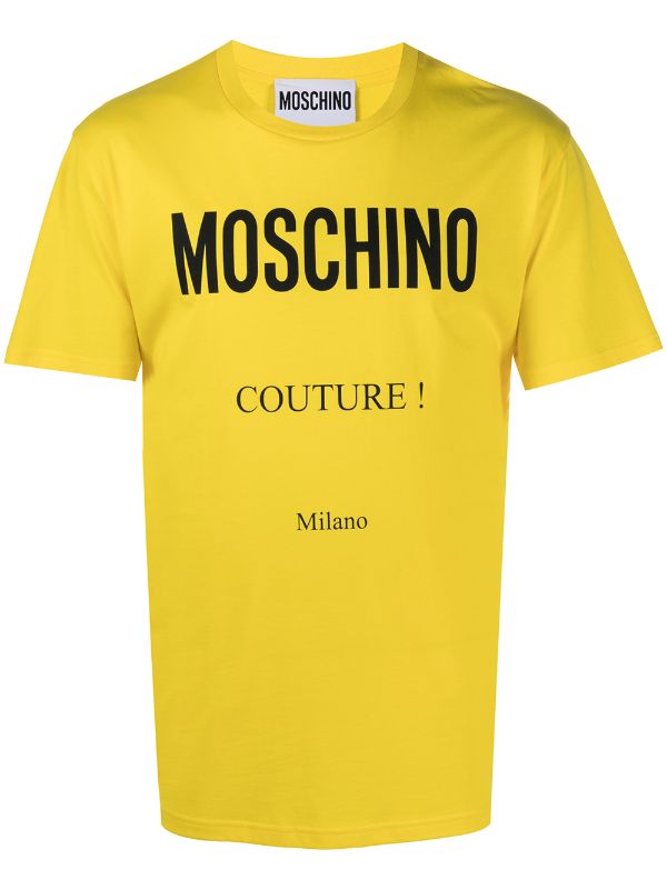 Moschino slogan print T-shirt 