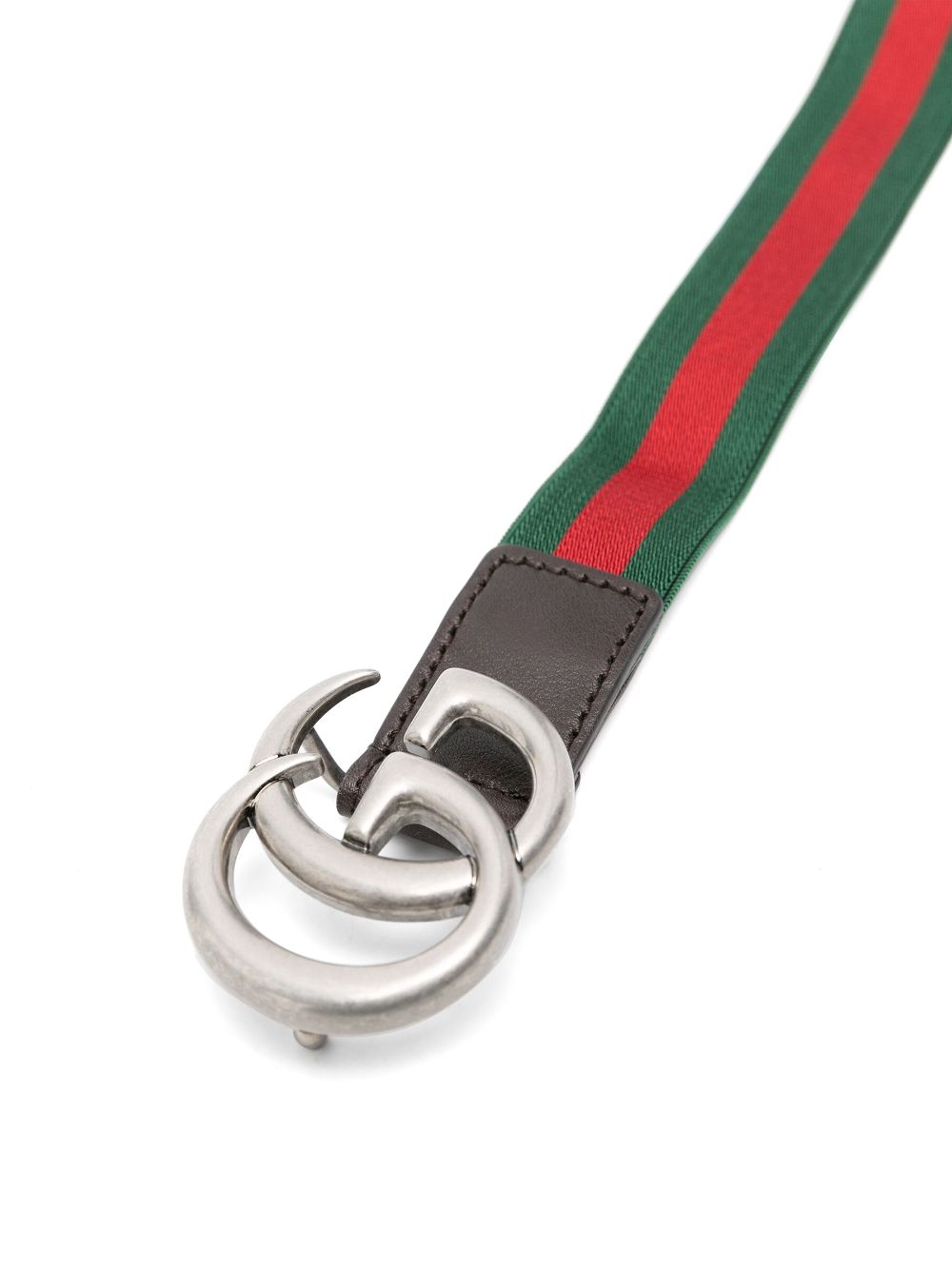 Image 2 of Gucci Kids Double G elasticated belt