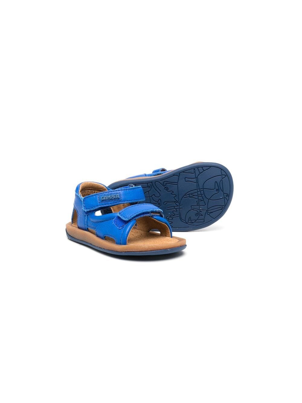 Image 2 of Camper Kids touch-strap sandals