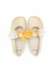 Camper Kids bow-detail ballerina shoes