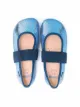 Camper Kids snakeskin-effect ballerina shoes