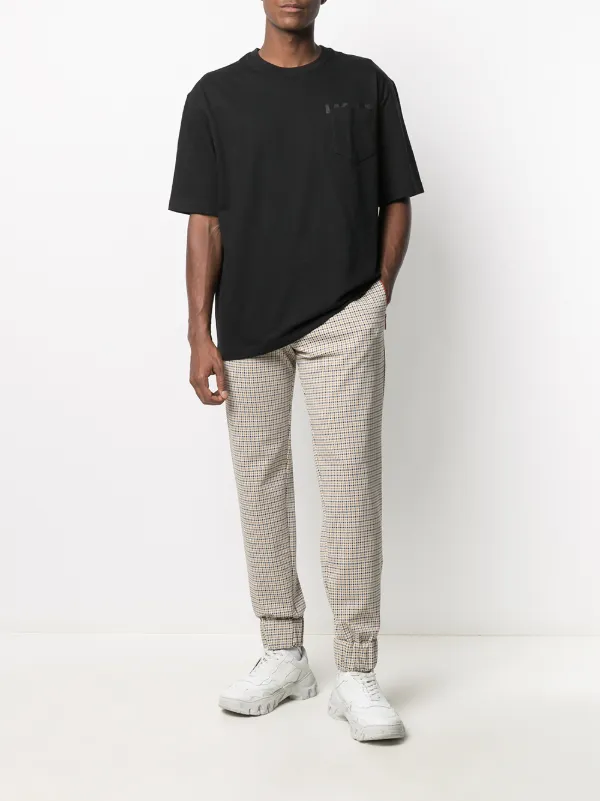 lacoste white track pants
