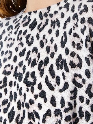 leopard print cashmere jumper展示图