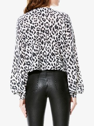 leopard print cashmere jumper展示图