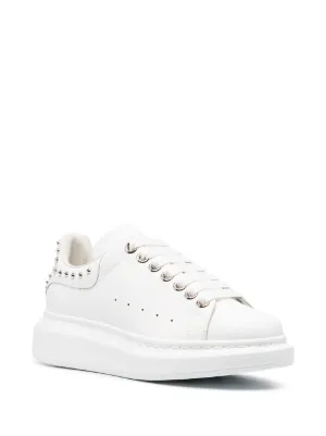 womens black alexander mcqueen trainers