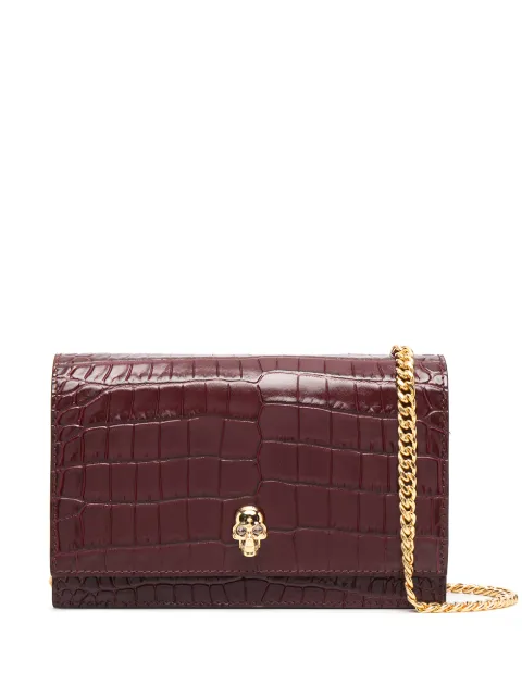 Alexander McQueen skull motif crossbody bag